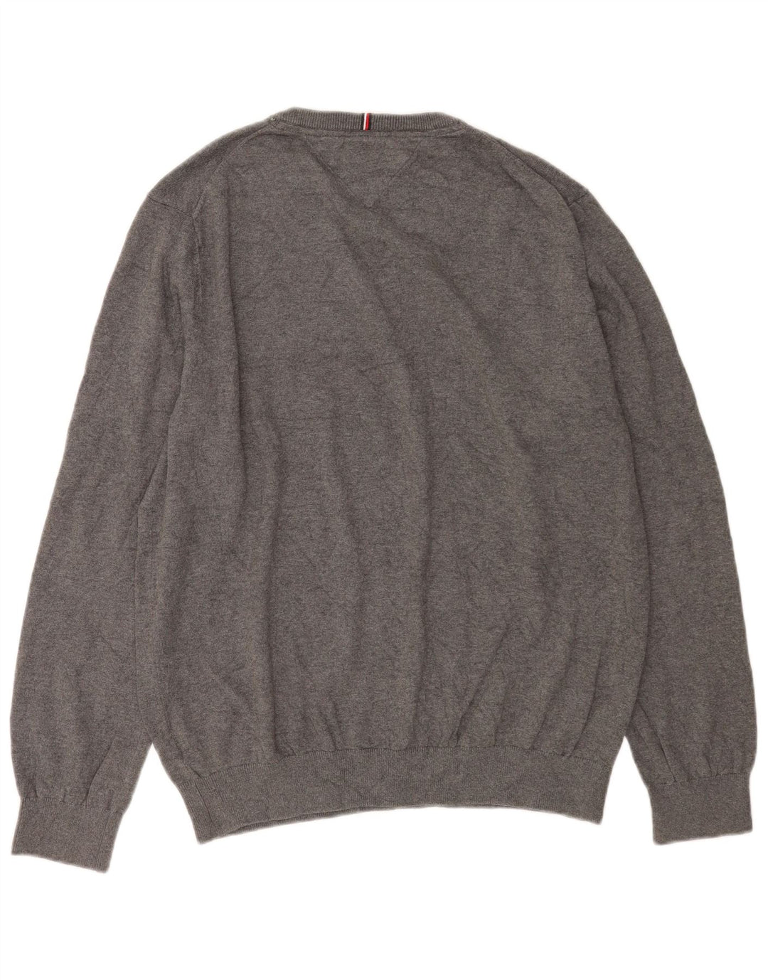 Tommy Hilfiger Herre Crew Neck Jumper Sweater XL Grå