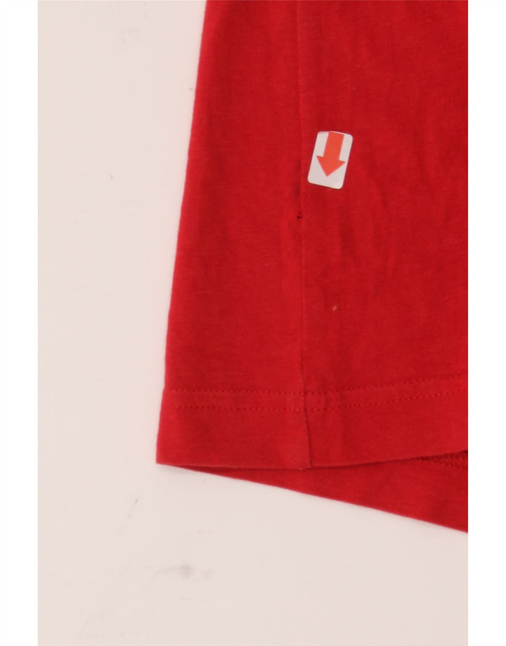 REEBOK Mens Graphic T-Shirt Top XL Red Cotton Vintage Reebok and Second-Hand Reebok from Messina Hembry 
