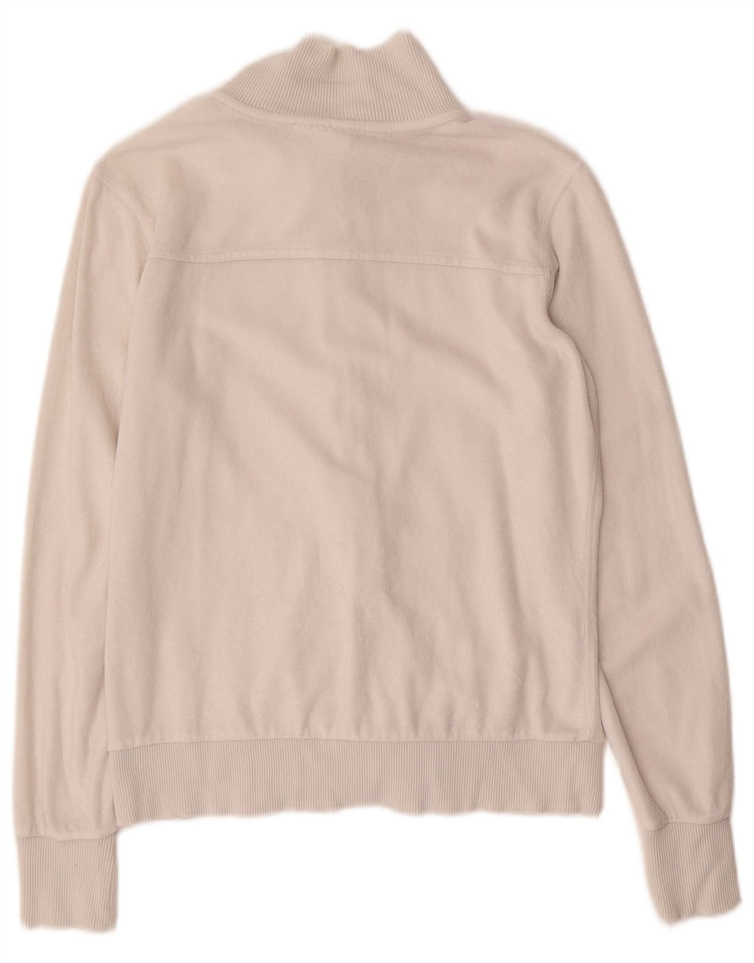 CHAMPION Womens Heritage Fit Tracksuit Top Jacket UK 16 Large White