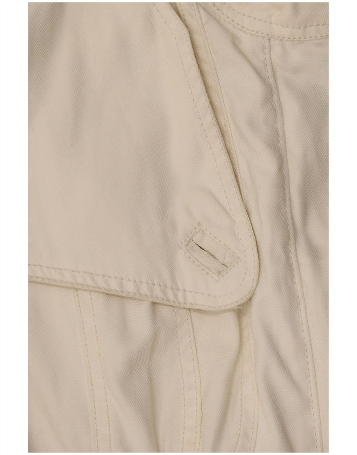 Guess Militærjakke til kvinder UK 14 Large Off White Nylon