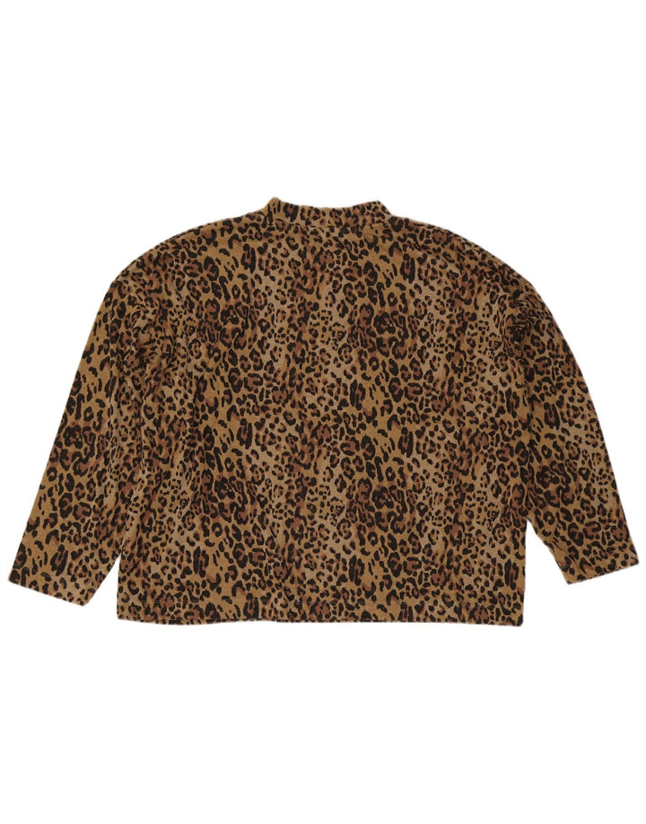 Marks & Spencer Dame Turtle Neck Jumper Sweater UK 22 3XL Brun