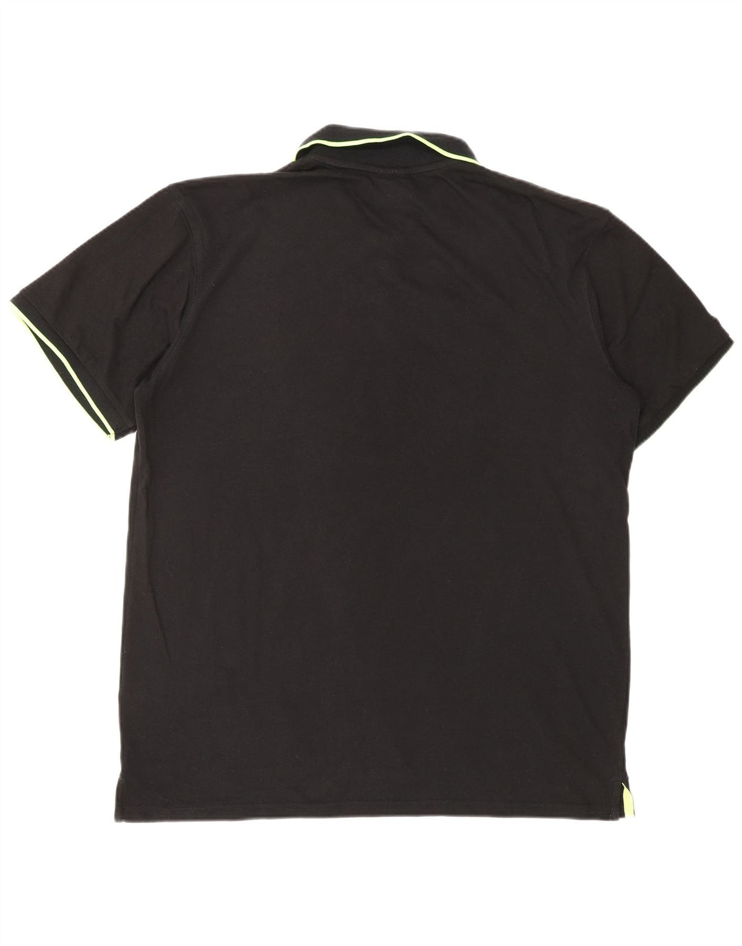 MIZUNA Mens Polo Shirt 2XL Black Cotton