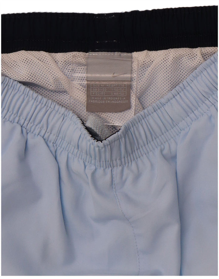NIKE Mens Sport Shorts Medium  Blue Polyester
