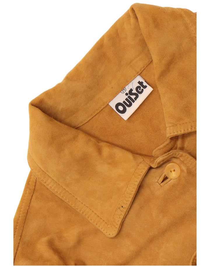 Oui Sæt Dame Oversized Skjorte EU 36 Lille Brun