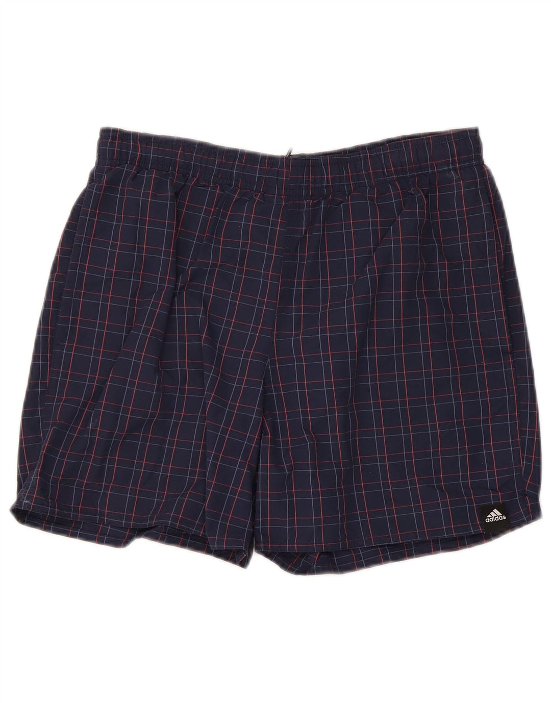 Adidas Sportsshorts til mænd Små marineblå ternet polyamid