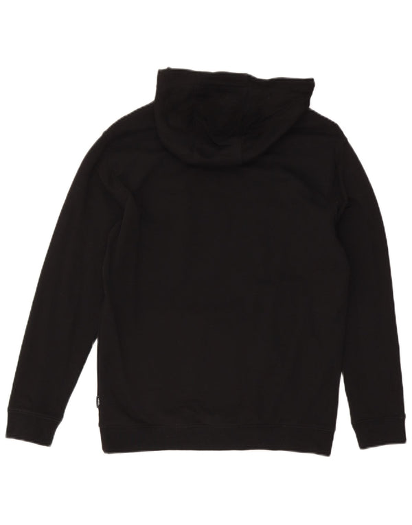 Vans Graphic Hoodie Jumper UK 16 Large Black