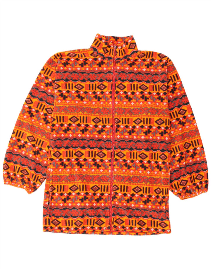 Vintage fleecejakke til mænd UK 38 Medium Multicolored Fair Isle