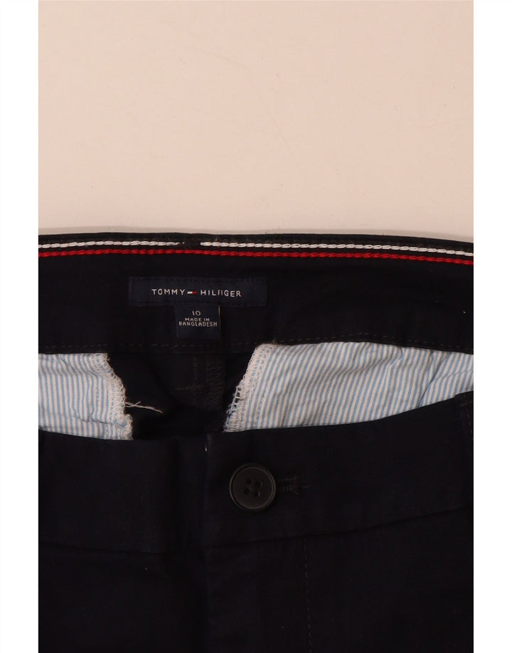 TOMMY HILFIGER Slim Chino-bukser til kvinder US 10 Large W32 L29 Marineblå