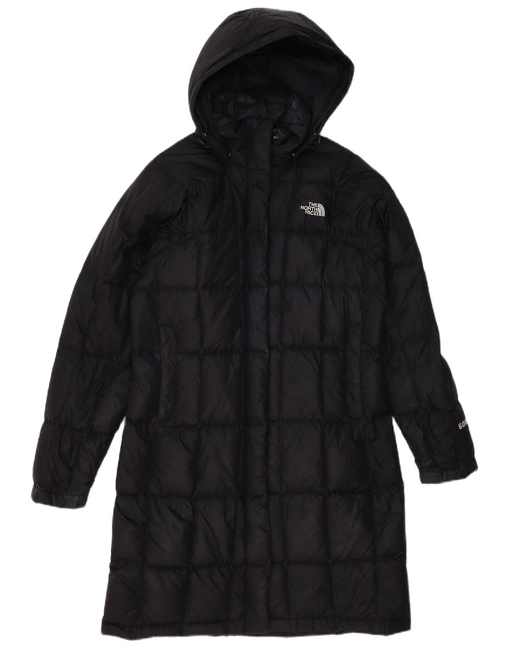 The North Face Dame Hooded Padded Coat UK 10 Small Black