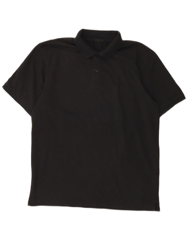 Champion herre poloshirt 2XL sort bomuld