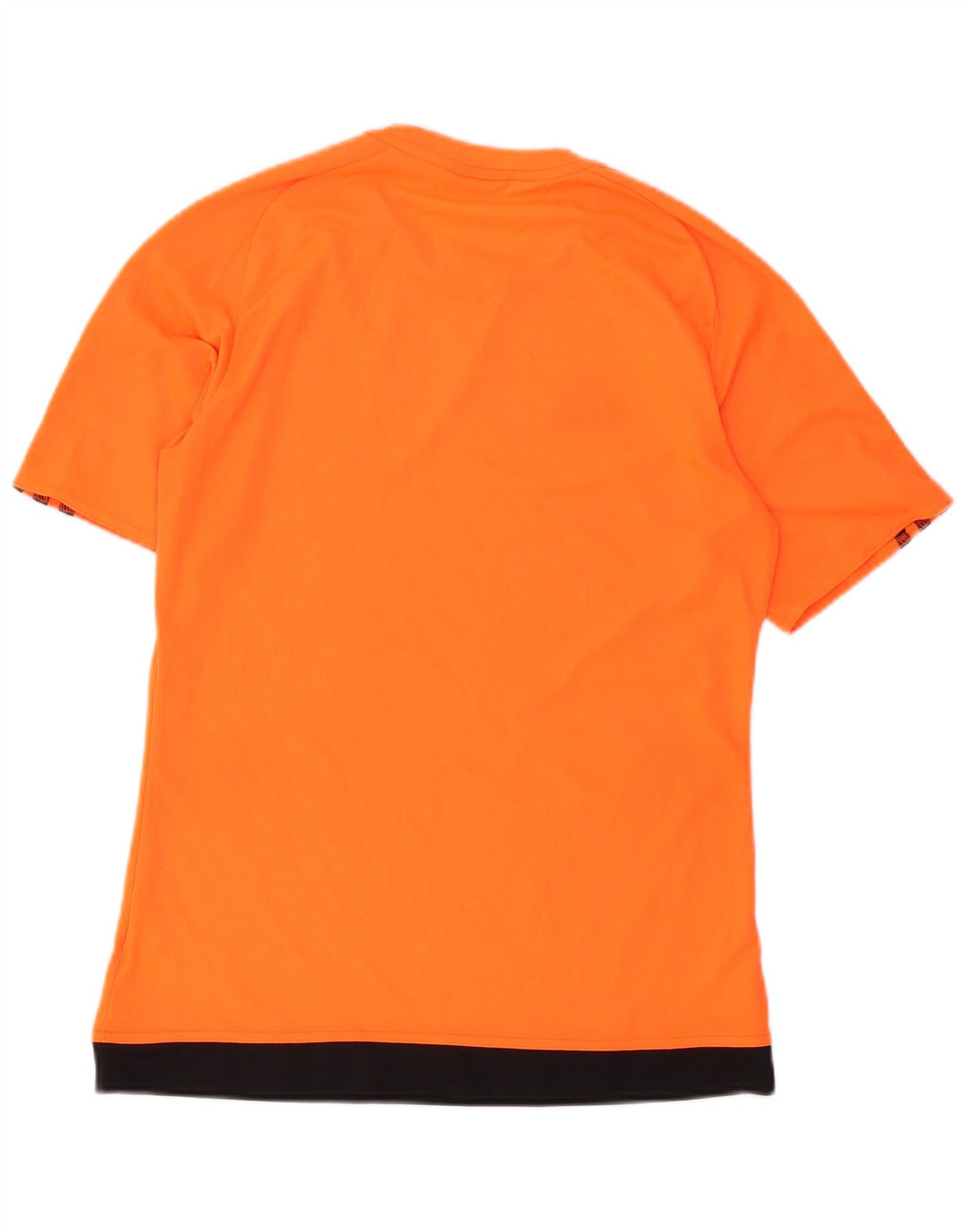Adidas Herre Climalite T-Shirt Top Lille Orange Colourblock Polyester