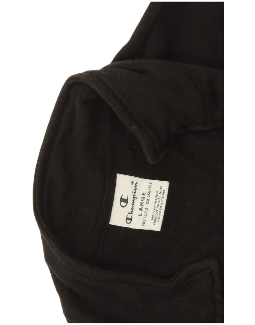 Champion Boys Grafisk træningsdragt Topjakke 11-12 år Stor Sort