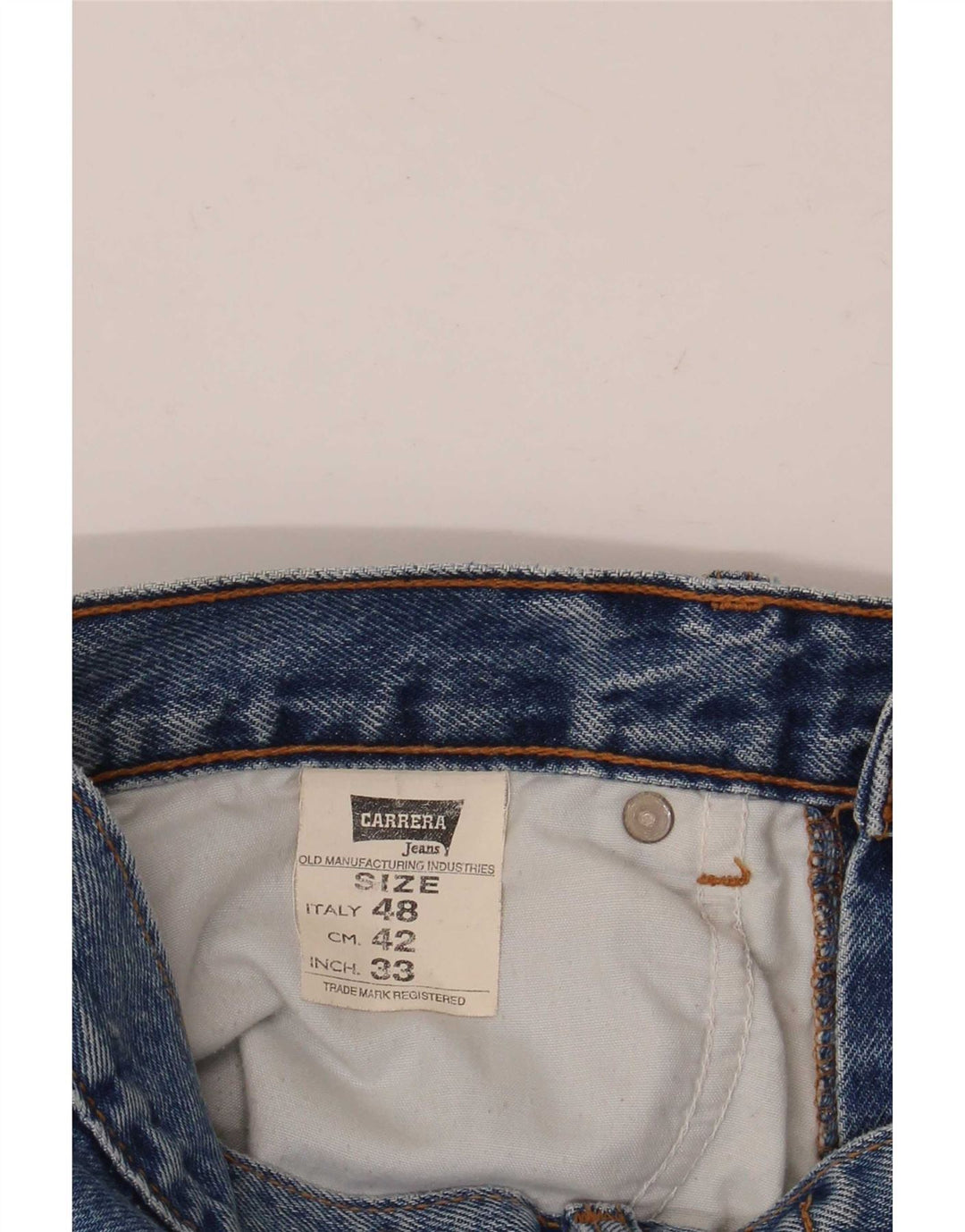 Carrera Herre 702 Straight Jeans W33 L28 Blå Bomuld