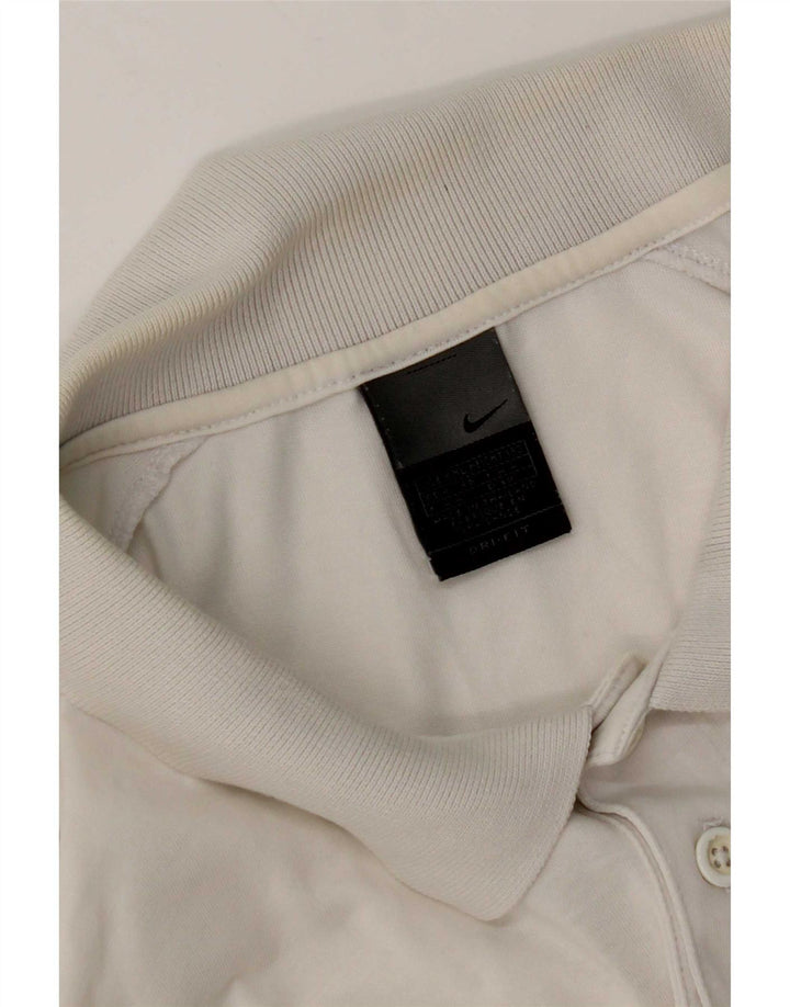 Nike Polo Shirt til mænd 2XL Hvidstribet