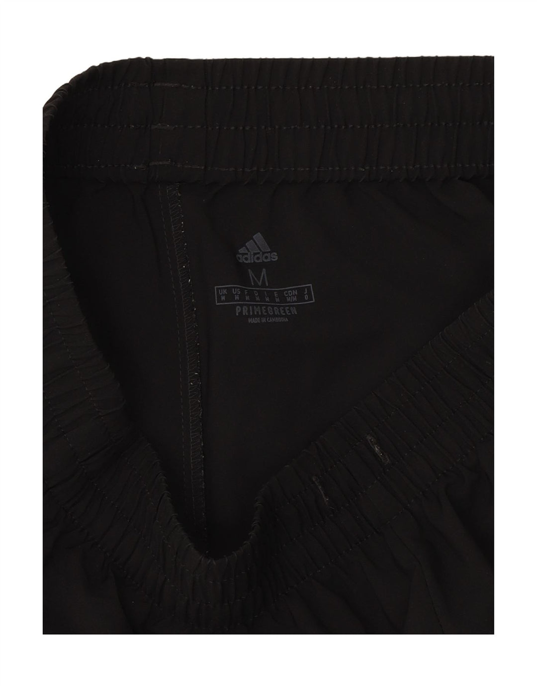 ADIDAS Mens Primegreen Tracksuit Trousers Medium  Black Polyester