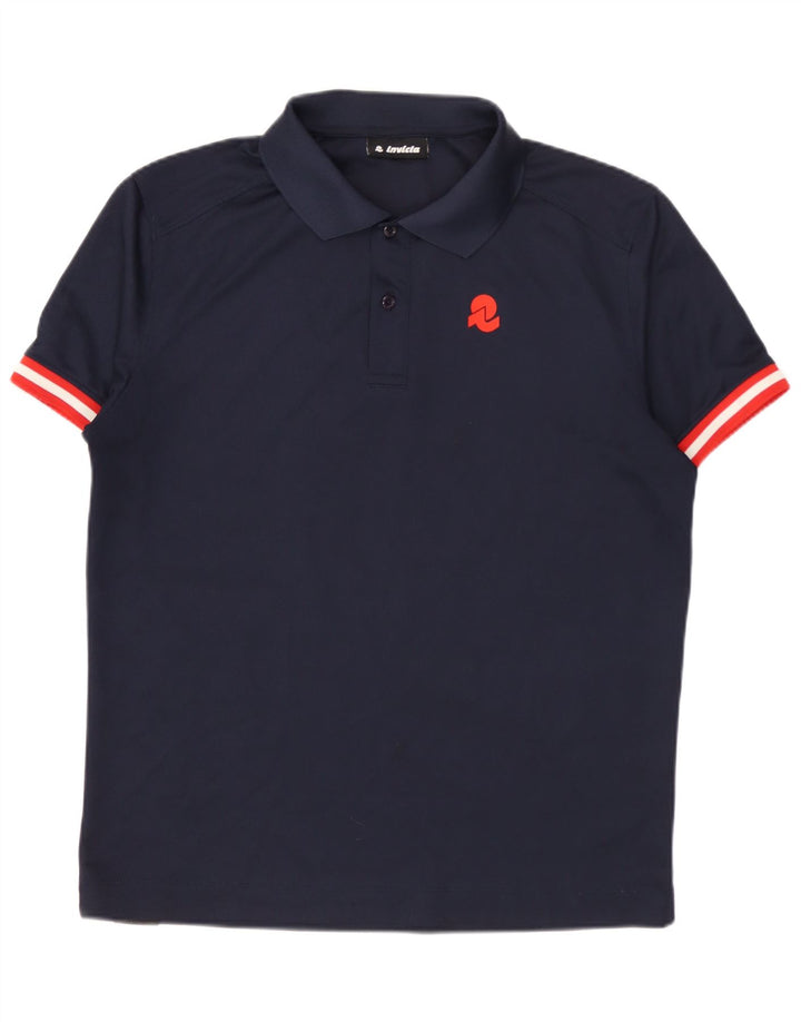 Invicta Poloskjorte til mænd, lille marineblå polyester