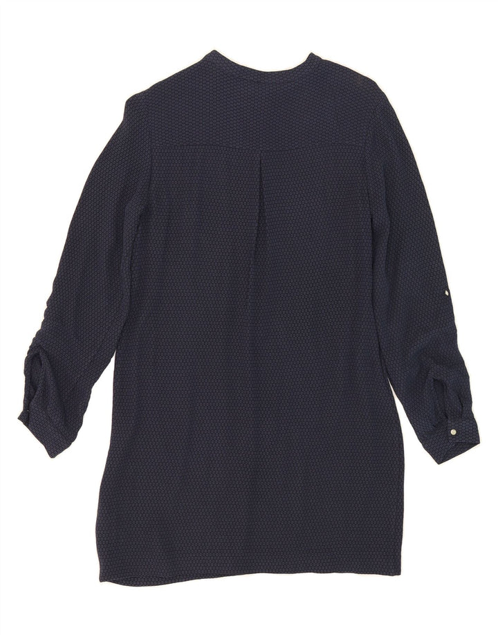 MASSIMO DUTTI Womens Pullover Shirt Dress EU 36 XS Navy Blue Geometric Vintage Massimo Dutti and Second-Hand Massimo Dutti from Messina Hembry 