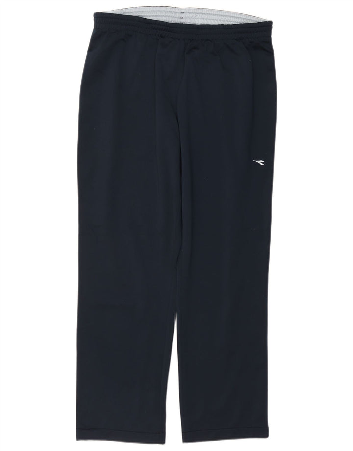 DIADORA Træningsdragt bukser til mænd UK 18 XL Navy Blue Polyester