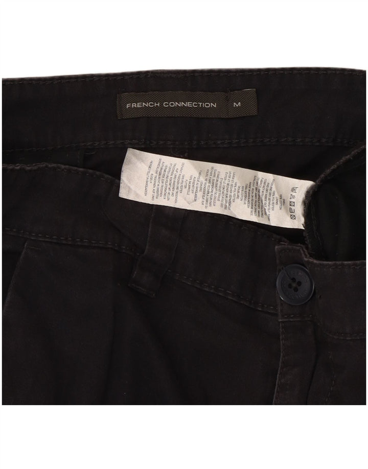 French Connection Herre Straight Cargo Bukser Medium W32 L31 Sort Bomuld