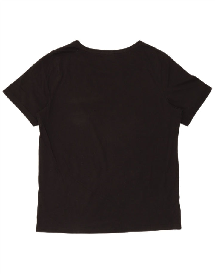 Puma Herre T-Shirt Top Stor Sort Bomuld
