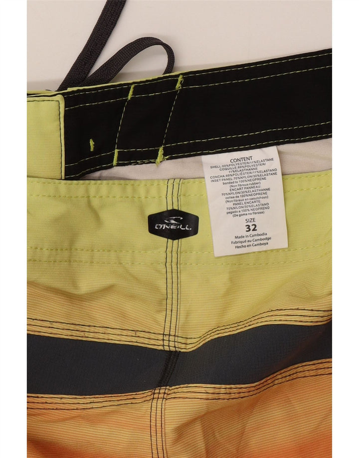 O'NEILL Badeshorts til mænd Medium flerfarvet stribet polyester