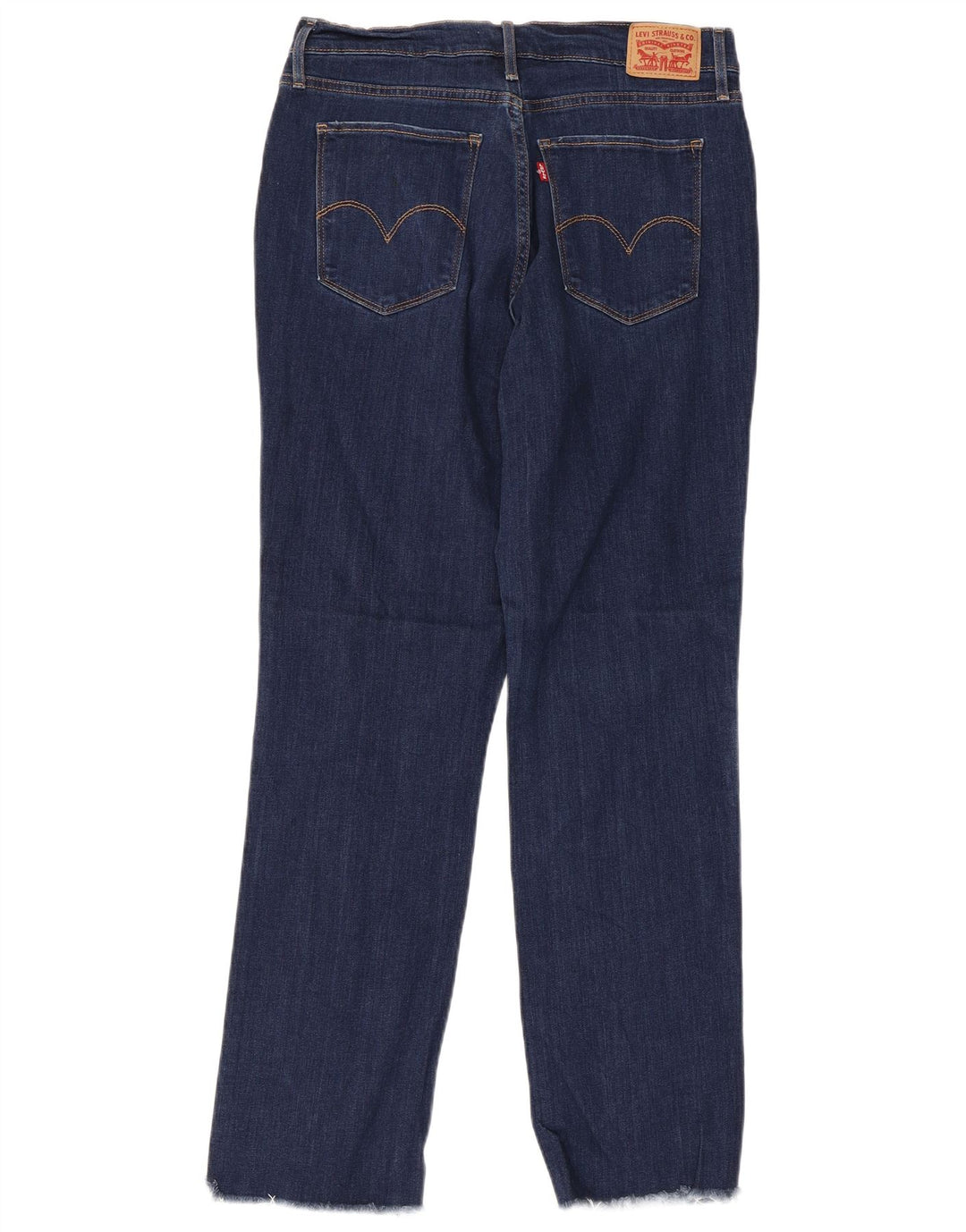 Levi's Womens 724 Højtaljede lige jeans W32 L32 Blå