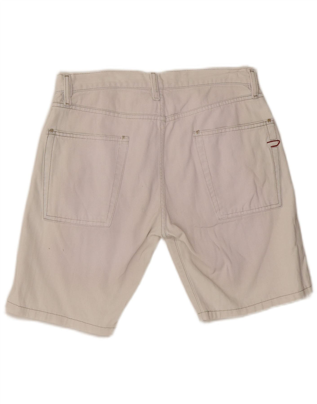 DIESEL Dame denim Shorts W31 Medium White Bomuld