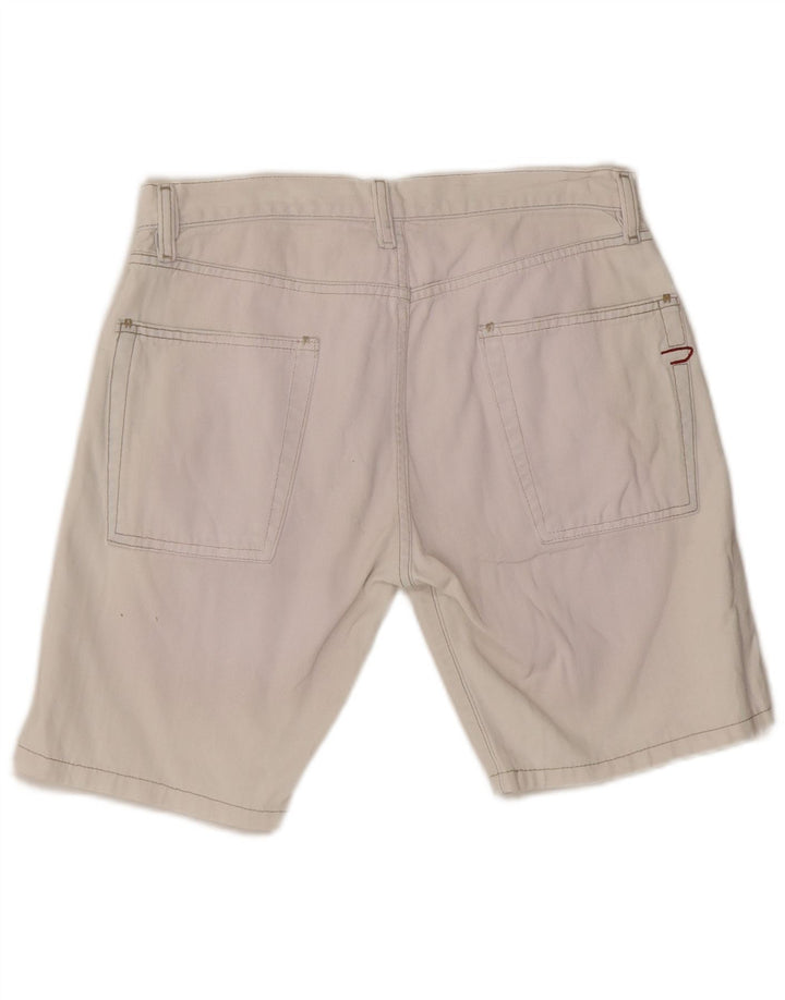 DIESEL Dame denim Shorts W31 Medium White Bomuld