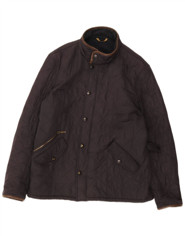 Barbour Herre quiltet jakke UK 42 XL Navy Blue