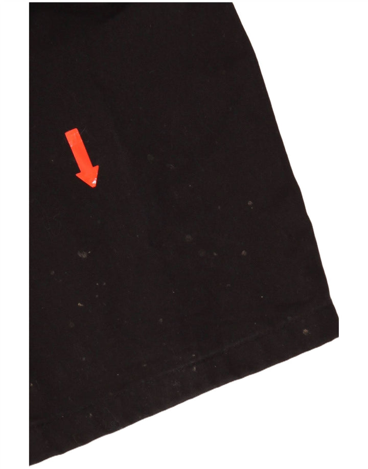 Levi's Straight Chino-bukser til mænd W32 L27 sort bomuld