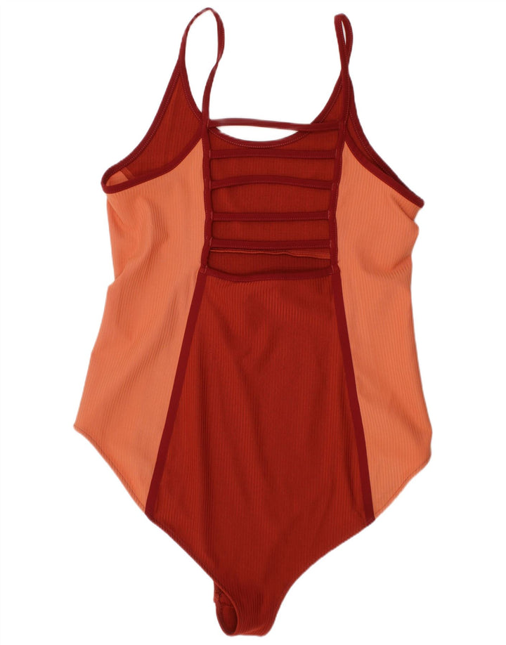 Puma Badetøj til kvinder Medium Orange Colourblock Polyester Sports