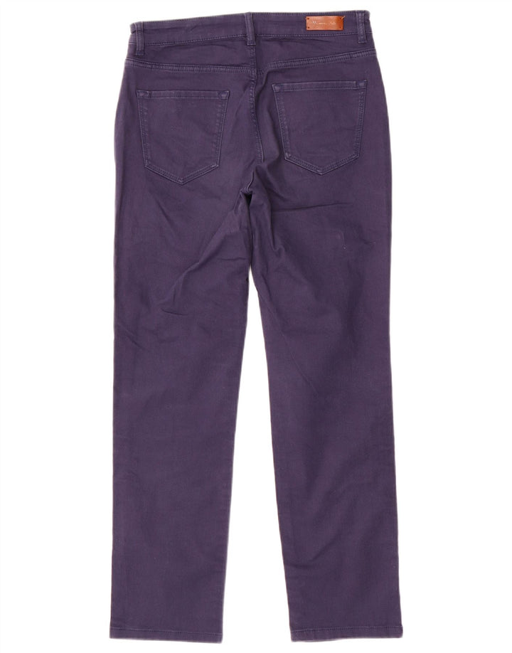 Massimo Dutti Dame Slim Casual Bukser W26 L26 Marineblå