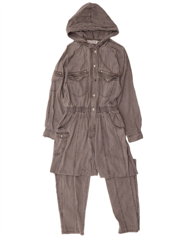 TOGETHER Dame Hætte Jumpsuit UK 14 Medium Grey
