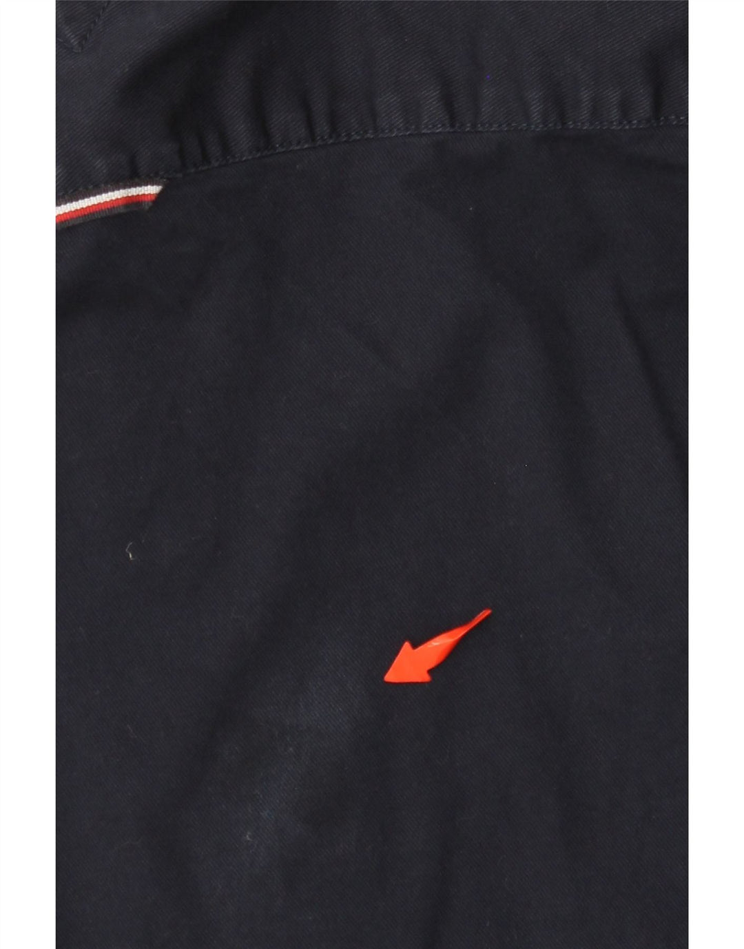 TOMMY HILFIGER Herreskjorte XL Marineblå Bomuld