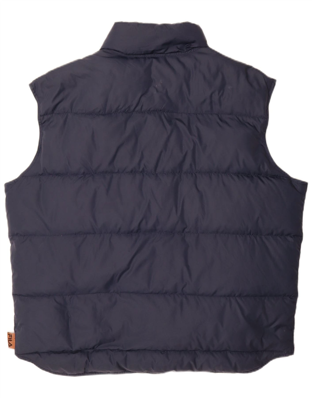 Fila Herre Polstret Gilet IT 56 XL Marineblå polyamid