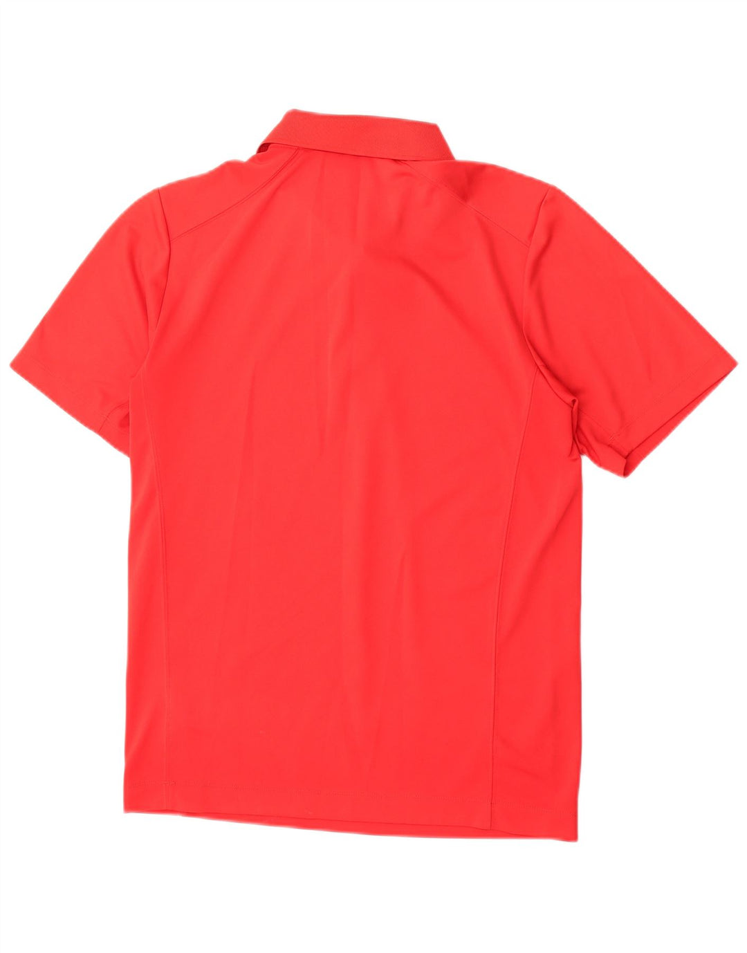 Nike Dri Fit poloshirt til mænd, lille rød polyester