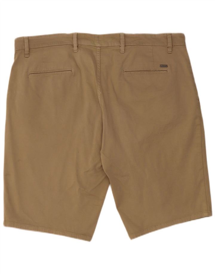 HUGO BOSS Herre Slim Fit Slim Fit Chino Shorts W40 XL Beige Bomuld