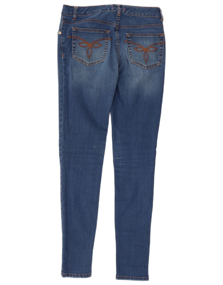 TED BAKER Dame Skinny Jeans W26 L30 Blå Bomuld