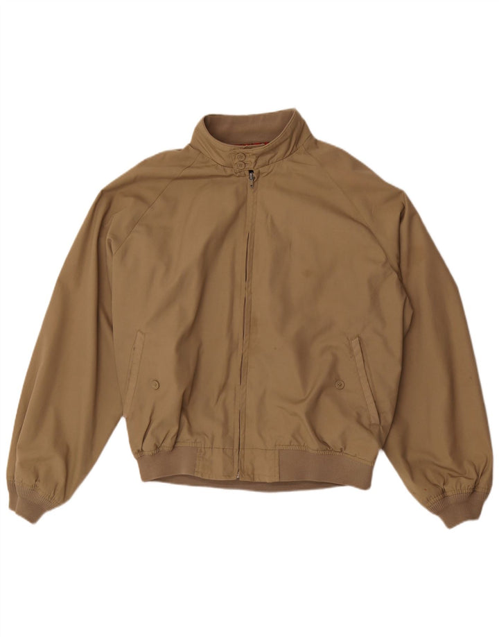 Rifle Herre Bomber Jacket UK 40 Large Beige Polyester