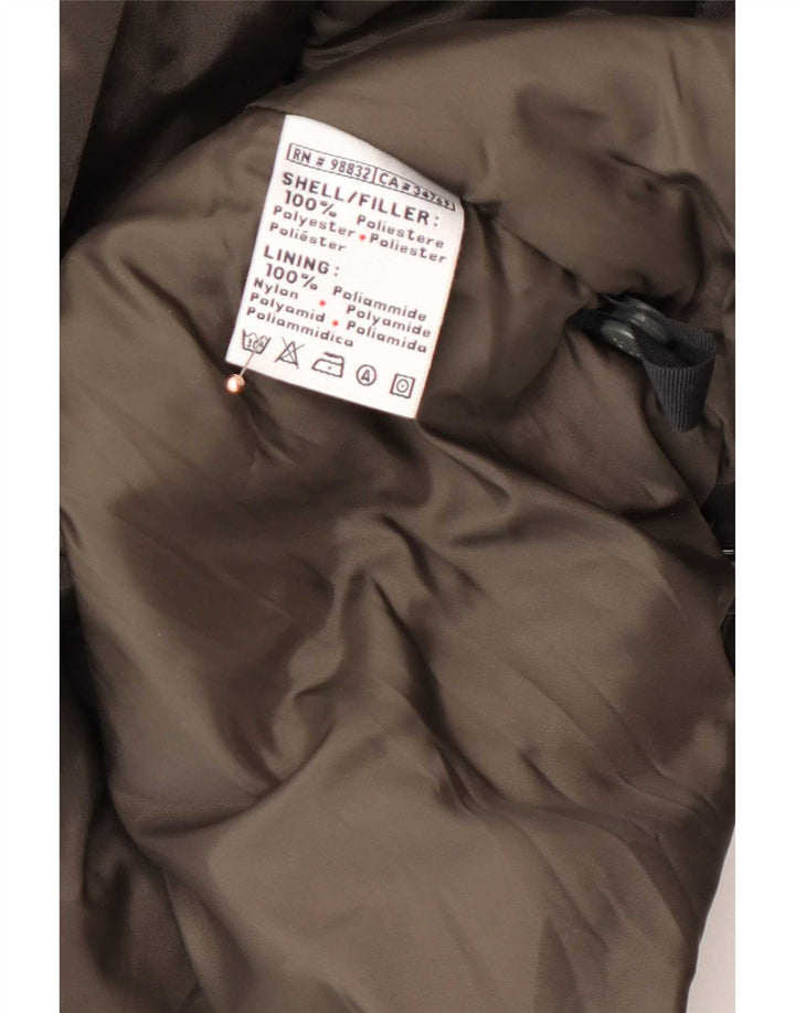 Kappa Herre Windbreaker Jacket UK 42 XL Khaki Polyamid