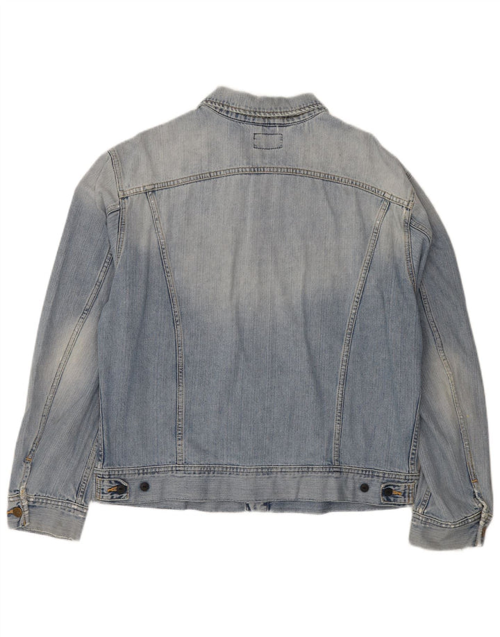 LEE Denimjakke til mænd UK 44 2XL Blå Bomuld