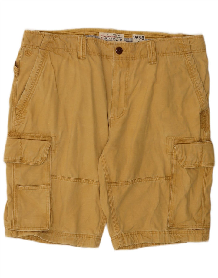 Fat Face Herre Cargo Shorts W38 XL Beige Bomuld