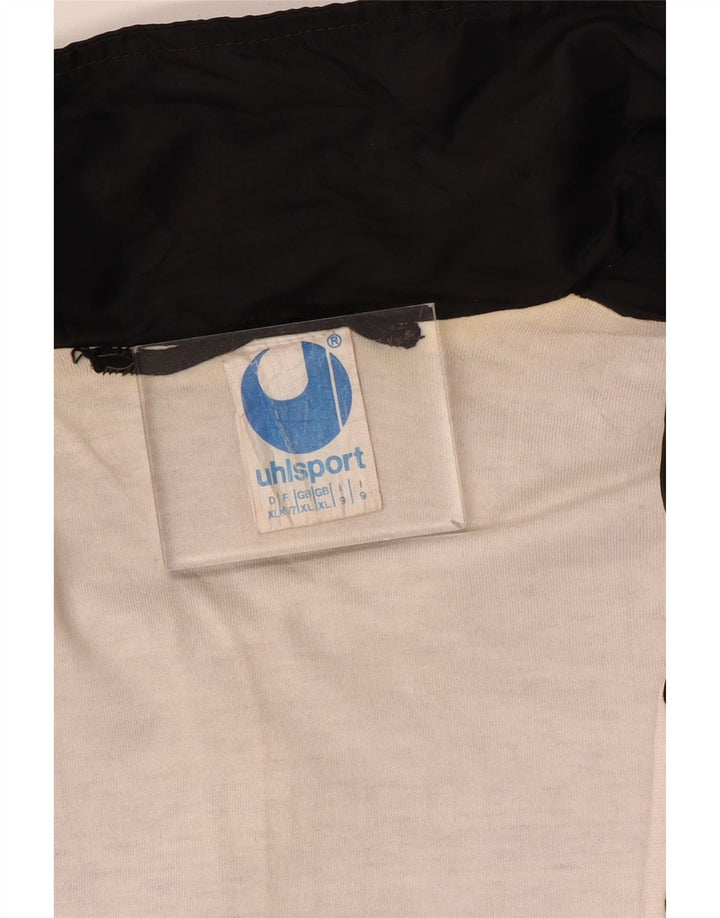 Uhlsport Herre grafisk træningsdragt Topjakke XL Sort Colourblock Bomuld