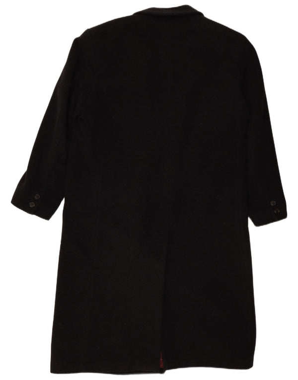 BUGATTI Herre Loose Fit Dobbeltradet Frakke IT 48 Medium Sort Uld