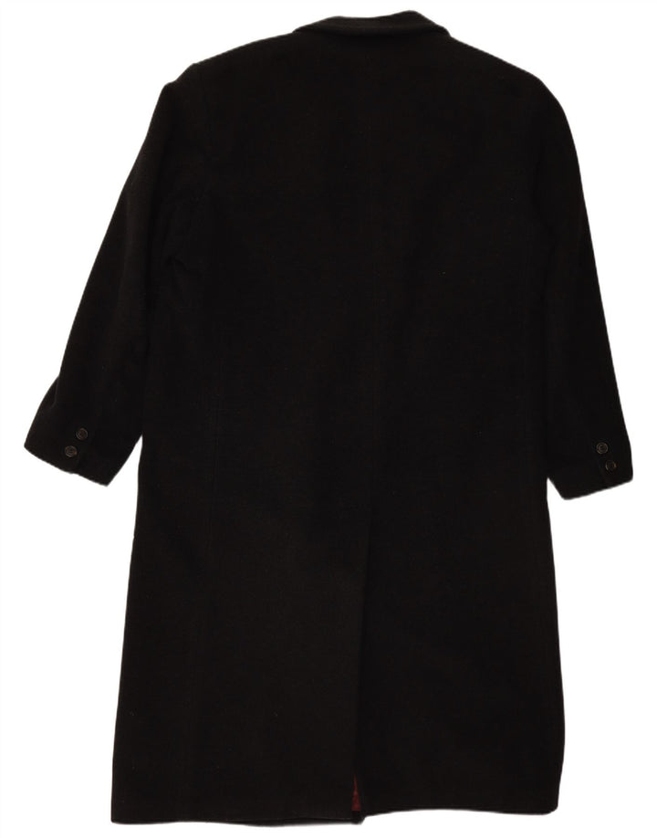 BUGATTI Herre Loose Fit Dobbeltradet Frakke IT 48 Medium Sort Uld