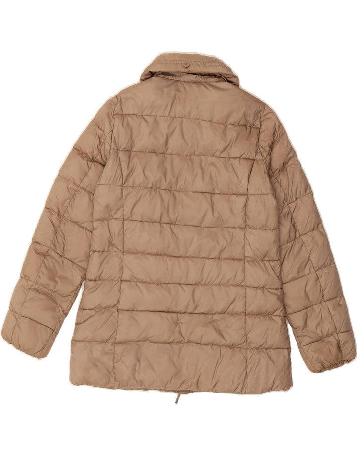 CHAMPION Womens Padded Jacket IT 40 Small Beige Polyamide Vintage Champion and Second-Hand Champion from Messina Hembry 