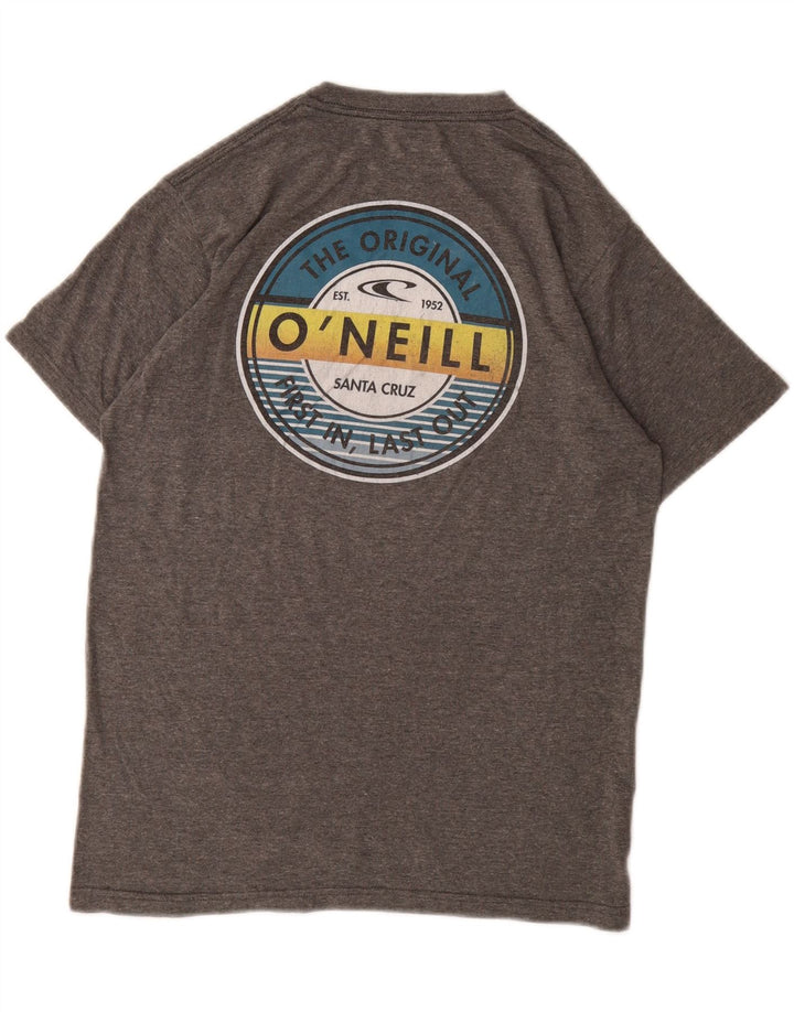 O'NEILL Mens Modern Fit Graphic T-Shirt Top Medium Grey Cotton Vintage O'Neill and Second-Hand O'Neill from Messina Hembry 