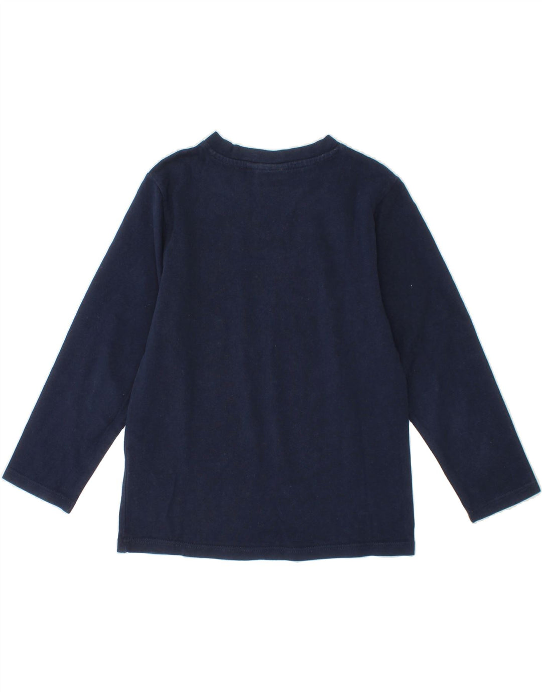 LOTTO Boys Graphic Top Long Sleeve 5-6 Years Navy Blue Cotton Vintage Lotto and Second-Hand Lotto from Messina Hembry 