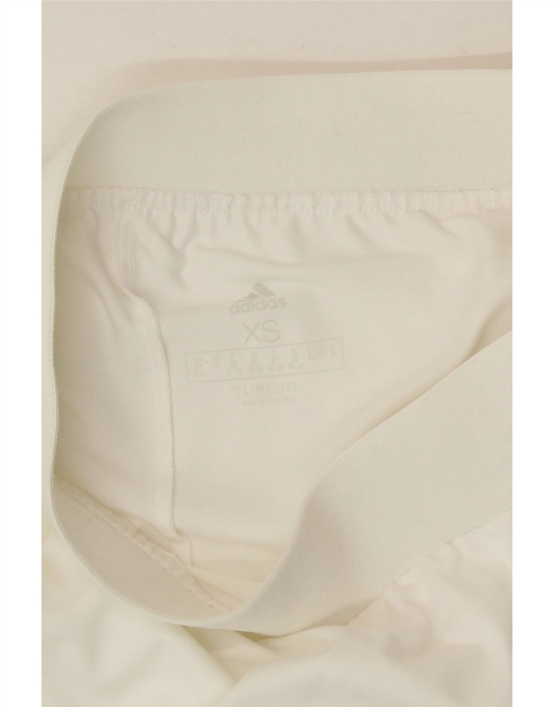 ADIDAS Womens Climalite Skort UK 4/6 XS  White Polyester Vintage Adidas and Second-Hand Adidas from Messina Hembry 