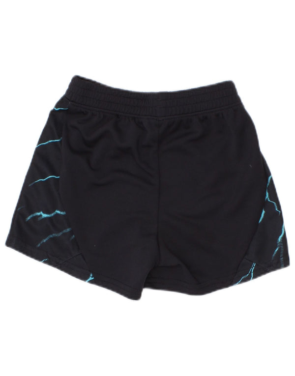 Puma Boys Manchester City grafiske sportsshorts 2-3 år sort polyester